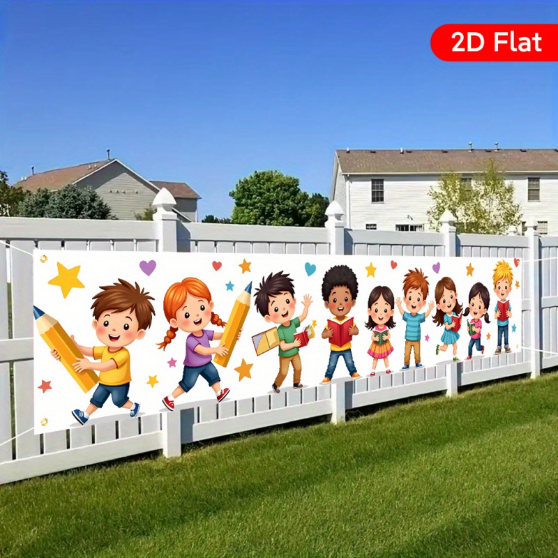 VIKAMA Back to School Yard Ban - Kids Outdoor Fence avaliação e preço