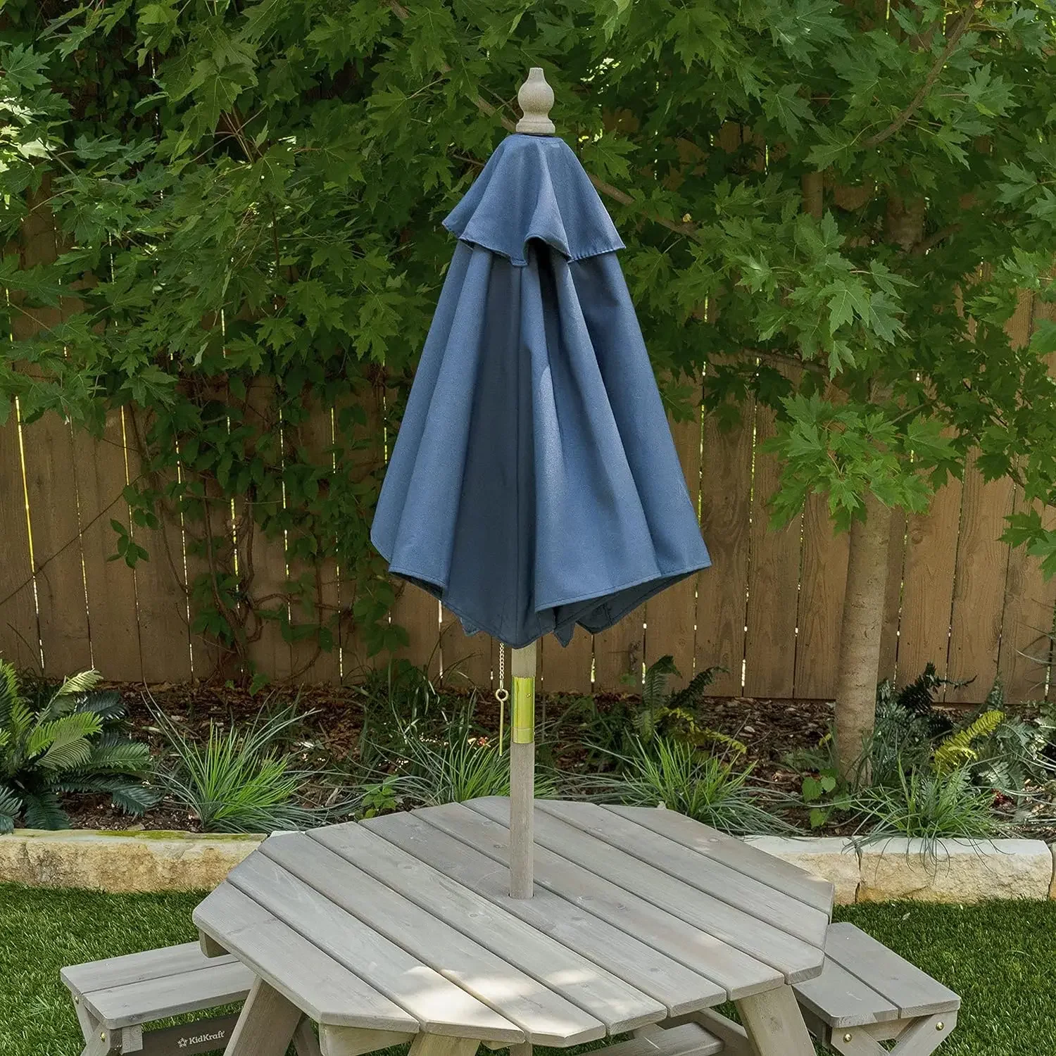 A Octagon Table Stools Umbrell - Kids Outdoor Folding Table avaliação e preço