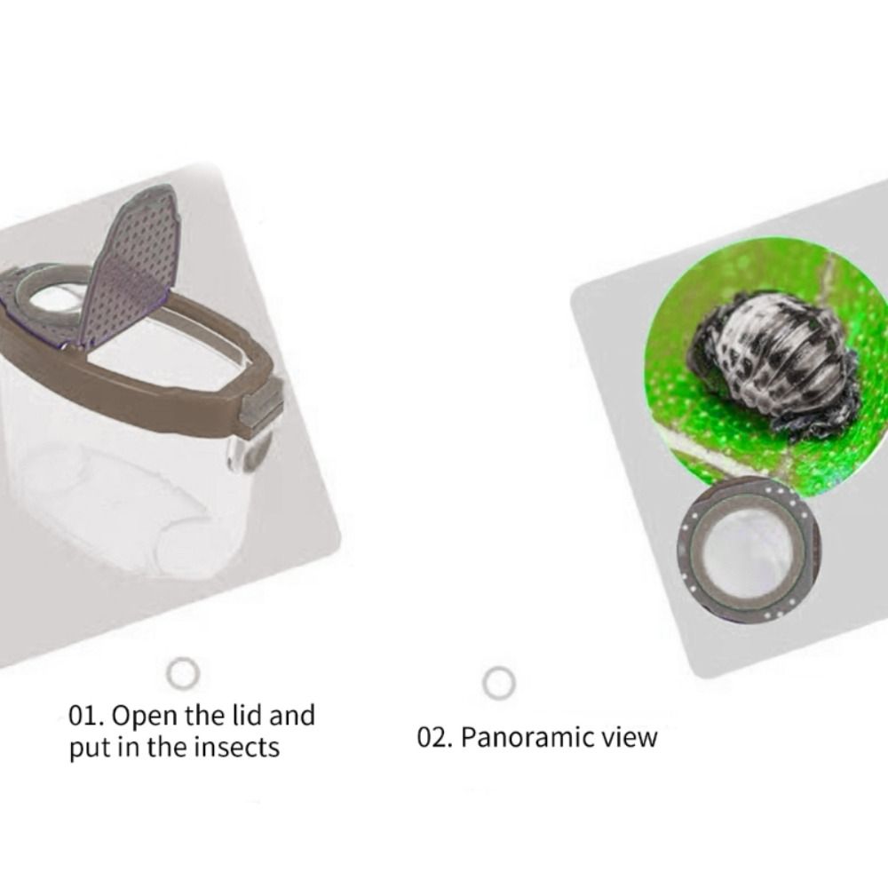 Double Magnifier Bug Viewer Pl - Kids Outdoor Tools avaliação e preço