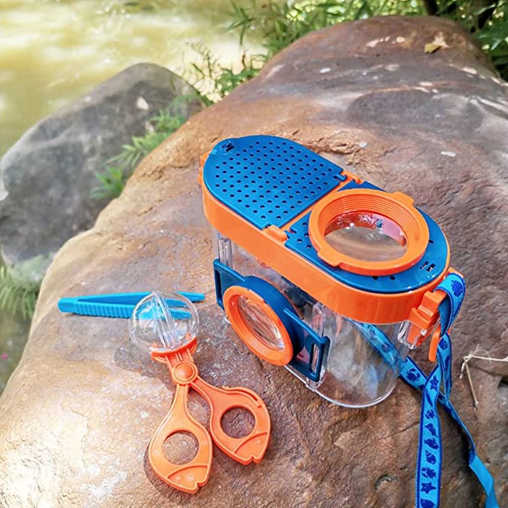 Double Magnifier Bug Viewer Pl - Kids Outdoor Tools avaliação e preço
