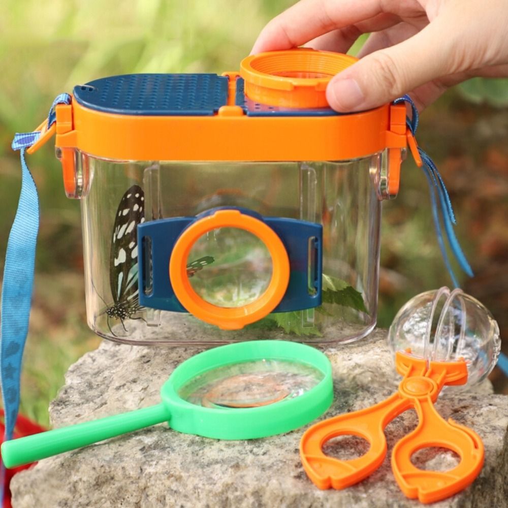 Double Magnifier Bug Viewer Pl - Kids Outdoor Tools avaliação e preço