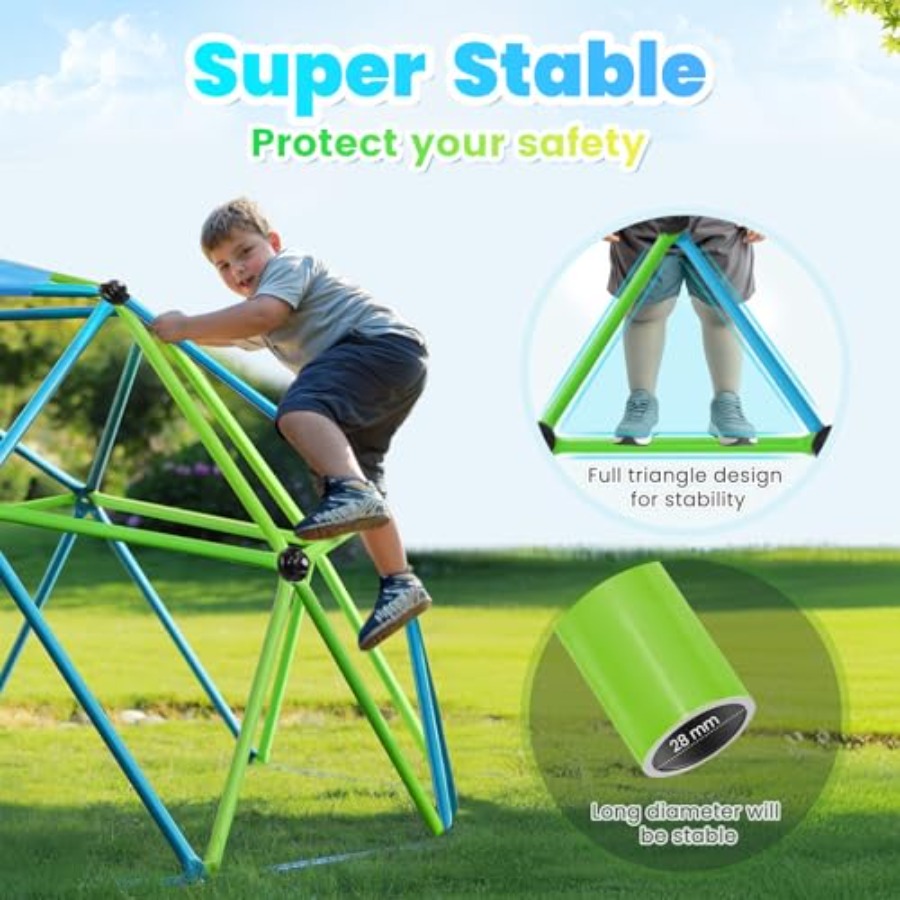 Outdoor Geometric Dome Climber - Kids Outdoor Frame avaliação e preço