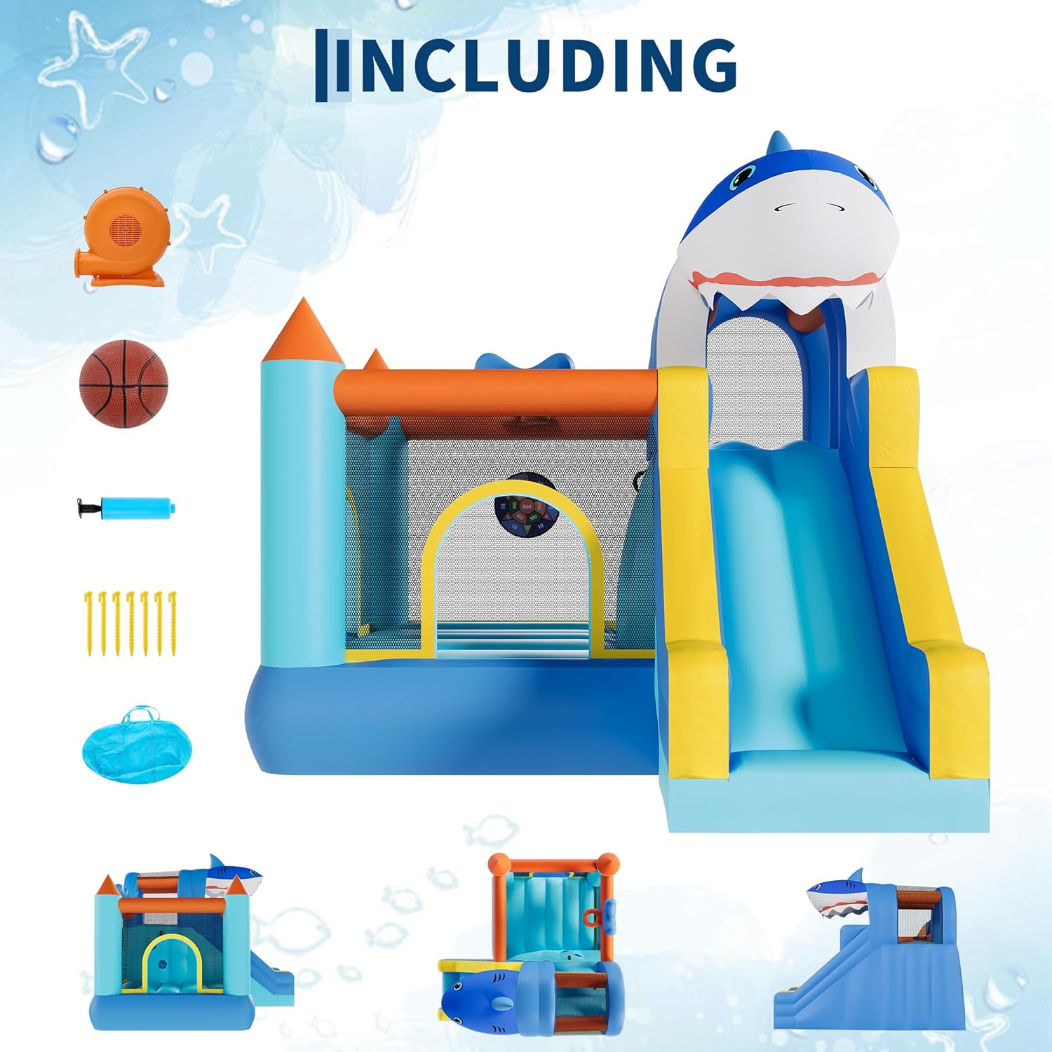 Inflatable Outdoor Toys Kids B - Kids Outdoor Wendy House avaliação e preço