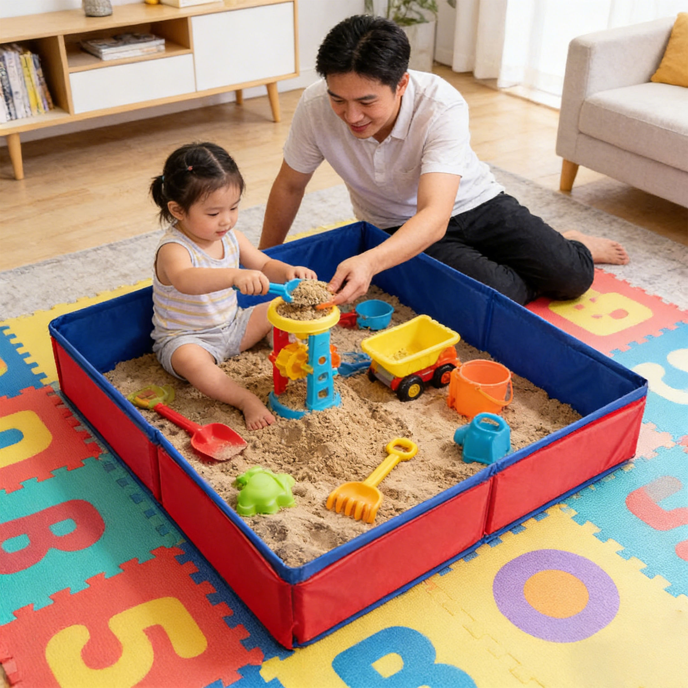 Kids Sand Table for Children B - Kids Outdoor Folding Table avaliação e preço