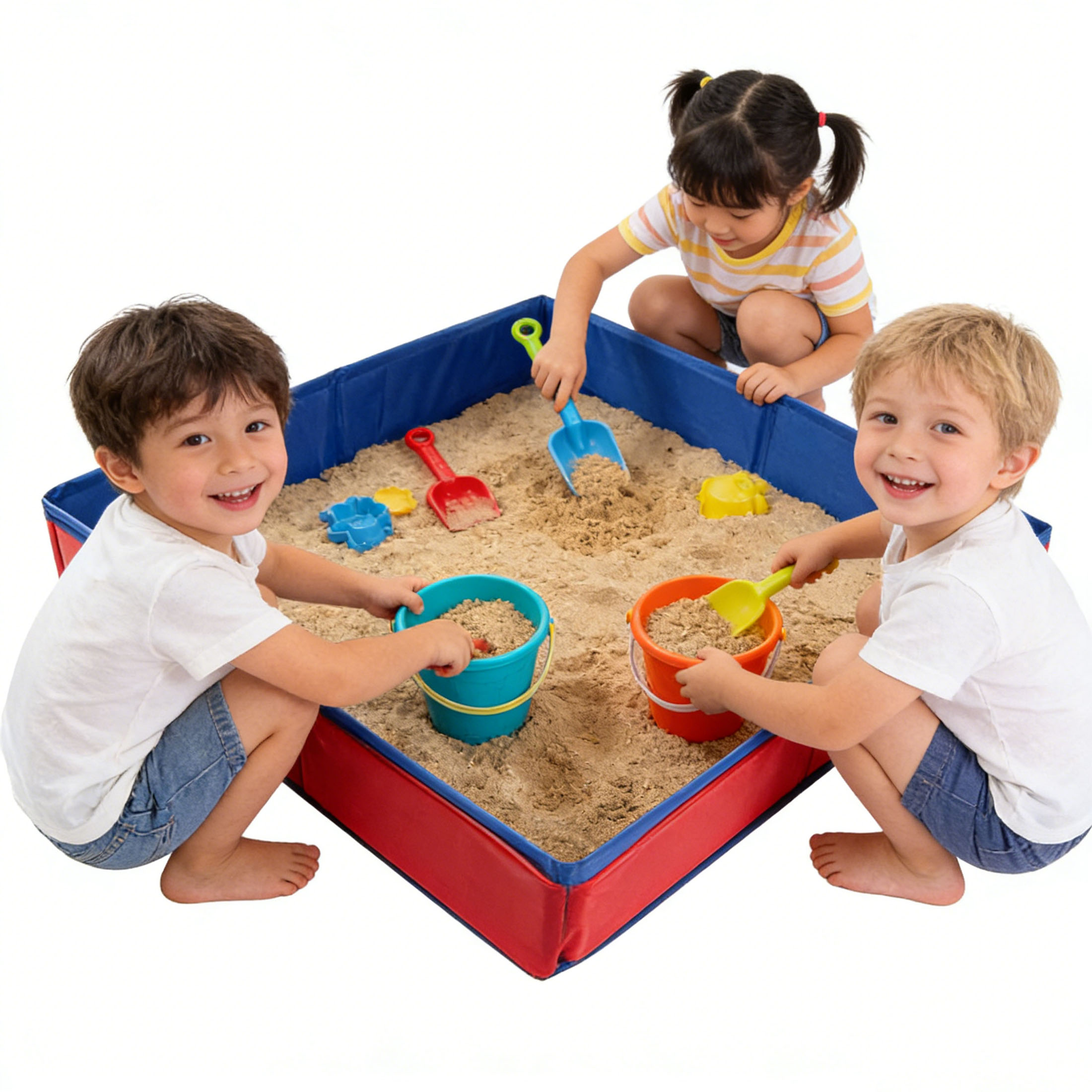 Kids Sand Table for Children B - Kids Outdoor Folding Table avaliação e preço