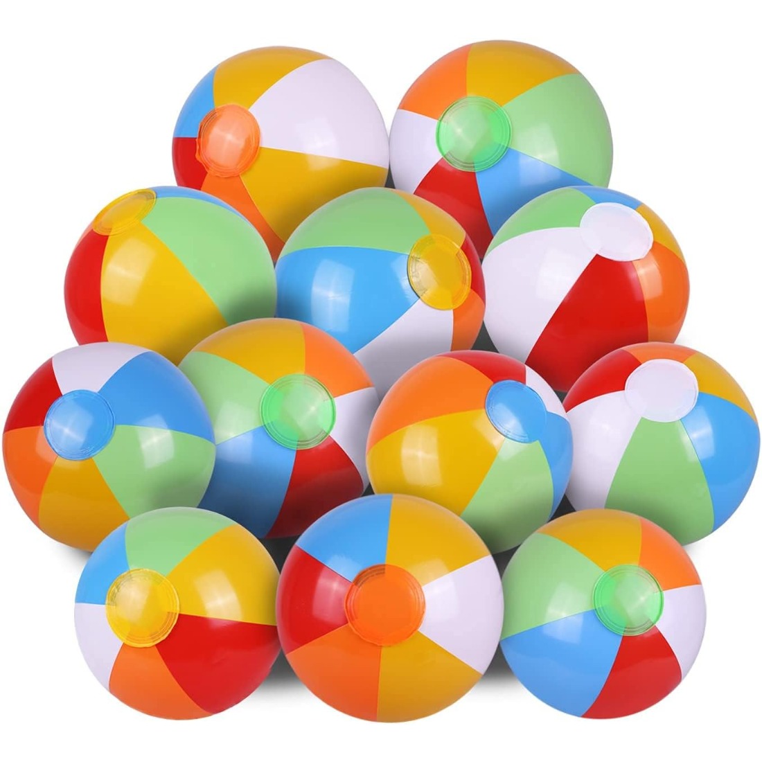 5 Pack Bulk Rainbow Inflatable - Kids Outdoor Water Toys avaliação e preço