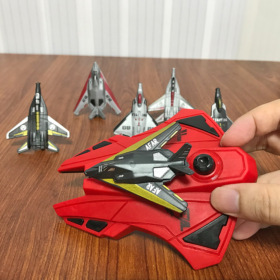 6pcs Fighter Plane Red Launche - Kids Outdoor Play Equipment avaliação e preço