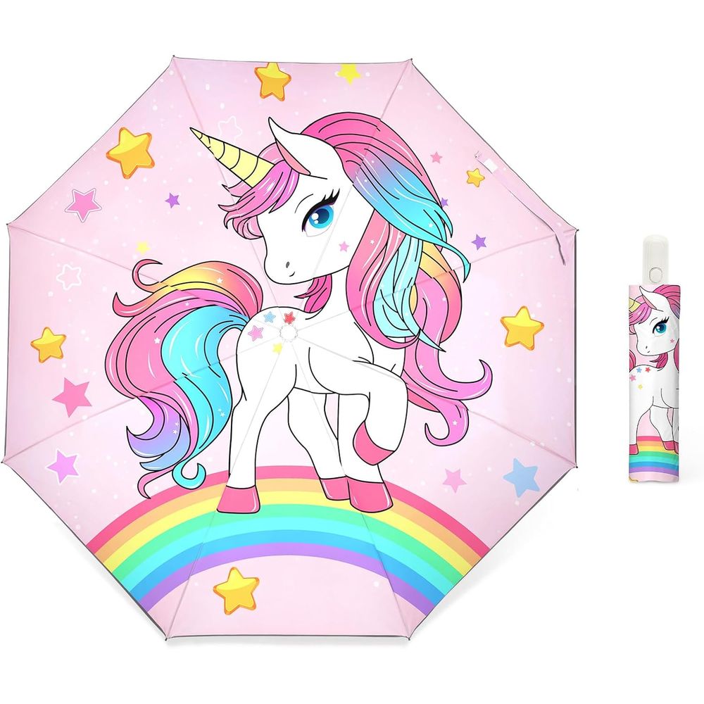 UV-Resistant Compact Kids Umbr - Kids Outdoor Umbrella avaliação e preço