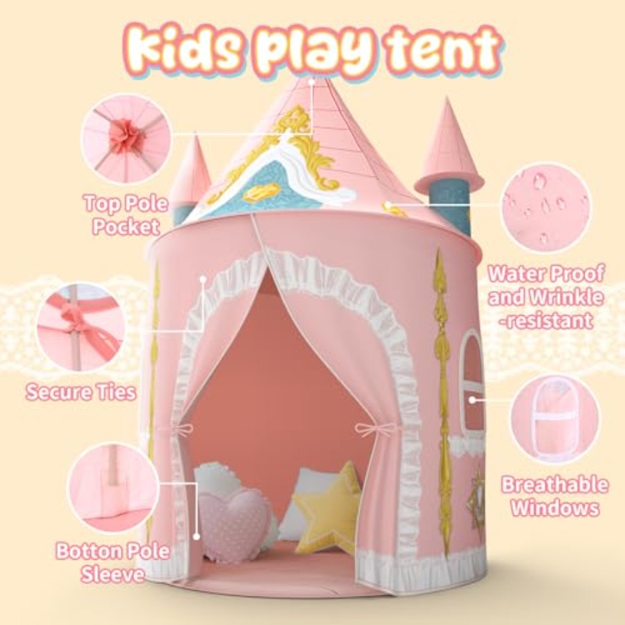 Indoor/outdoor kids play tent  - Kids Outdoor Wendy House avaliação e preço