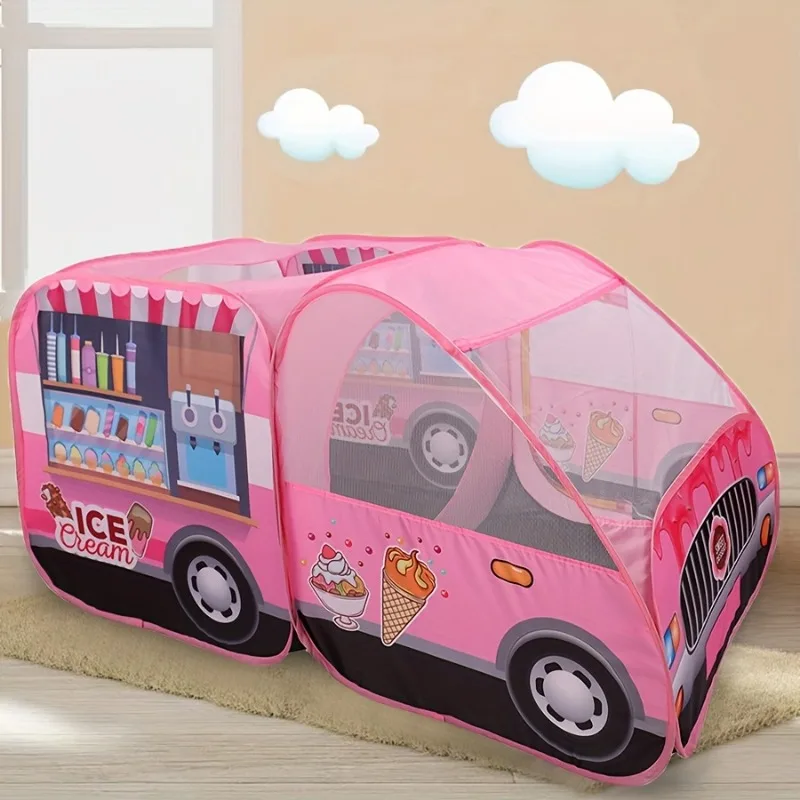 Kids Portable Pink Dessert Tru - Kids Outdoor Wendy House avaliação e preço