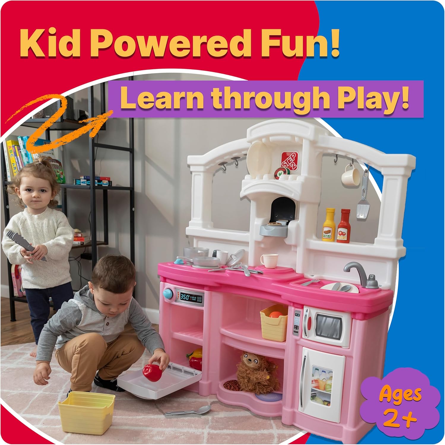 Fun with Friends Kids Kitchen  - Kids Outdoor Wooden Playset avaliação e preço