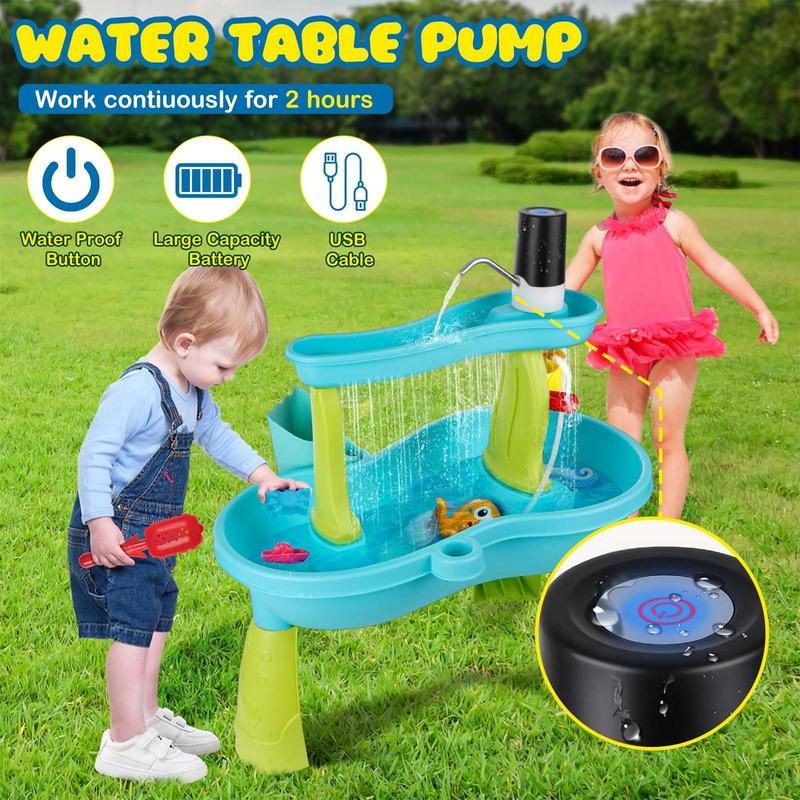 Kids Water Pump Fun Outdoor Wa - Kids Outdoor Folding Table avaliação e preço