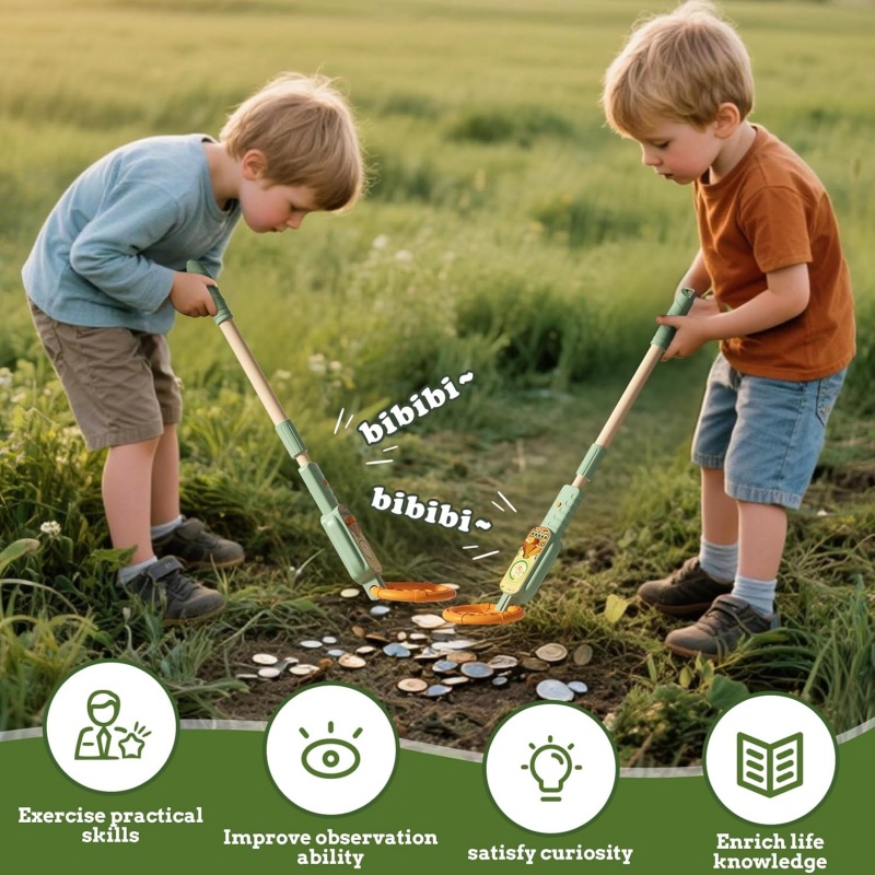 Kids Outdoor Metal Detector Ki - Kids Outdoor Education avaliação e preço