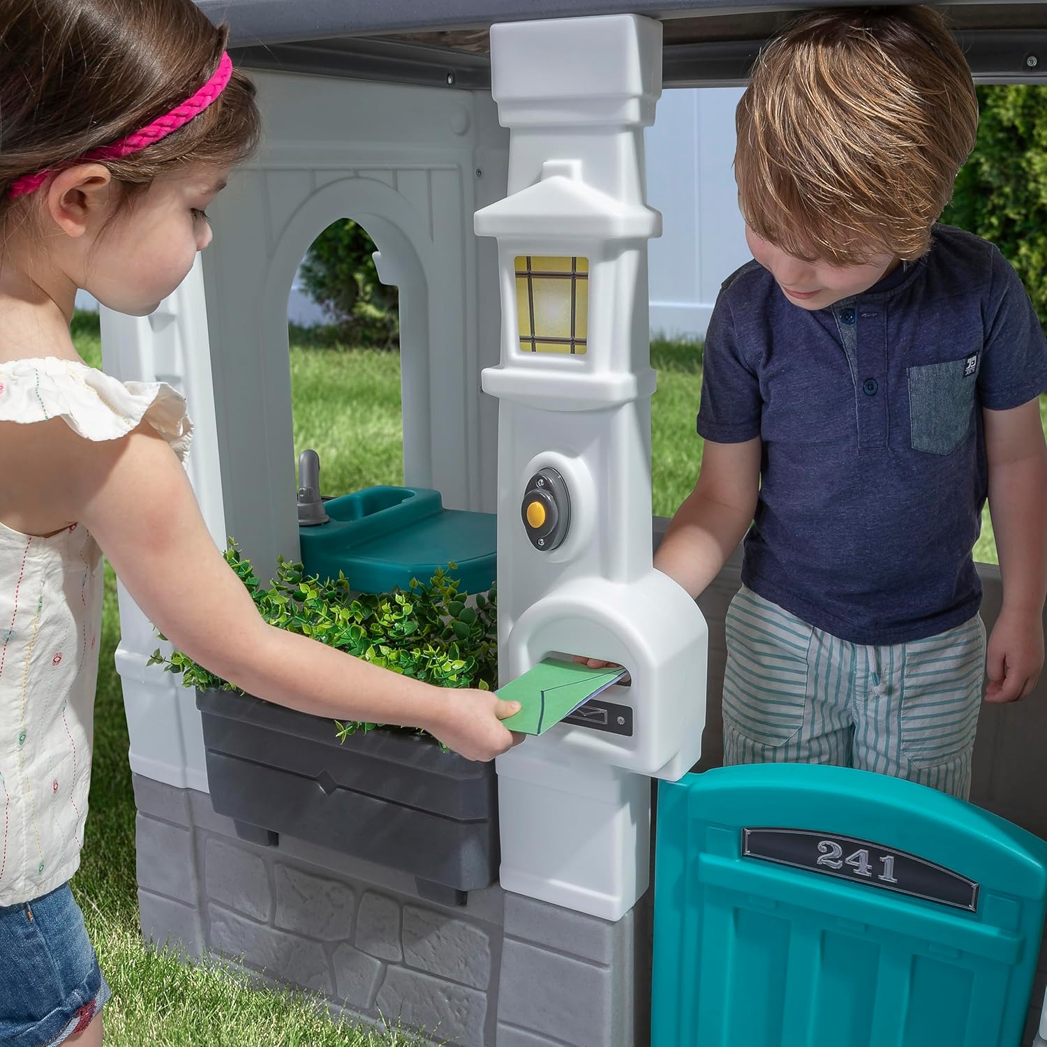 Neat & Tidy Cottage Kids Playh - Kids Outdoor Wooden Playset avaliação e preço
