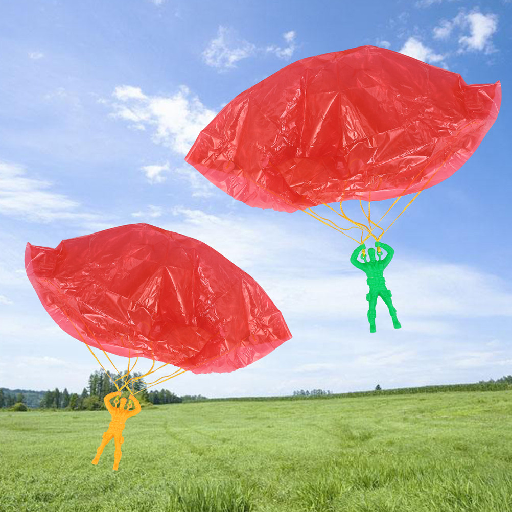 10Pcs Parachutes Kids Outdoor  - Kids Outdoor Education avaliação e preço