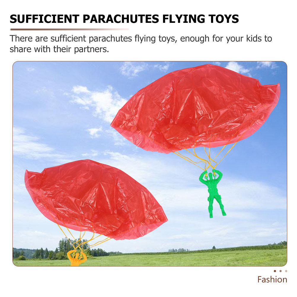 10Pcs Parachutes Kids Outdoor  - Kids Outdoor Education avaliação e preço