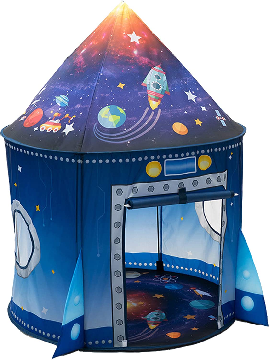Rocket Ship Kids Tent Pop Up P - Kids Outdoor Wendy House avaliação e preço
