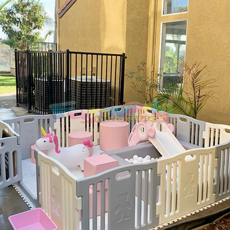 Baby PlaypeIndoor/Outdoor Soft - Kids Outdoor Fence avaliação e preço