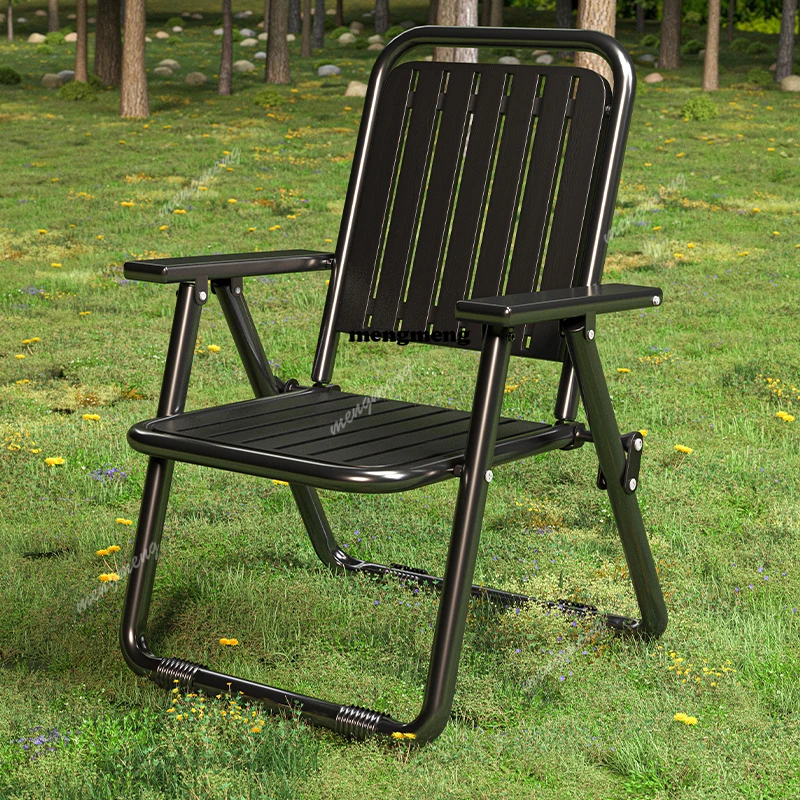 X188 Nature Black Camping Chai - Kids Outdoor Lounge Furniture avaliação e preço