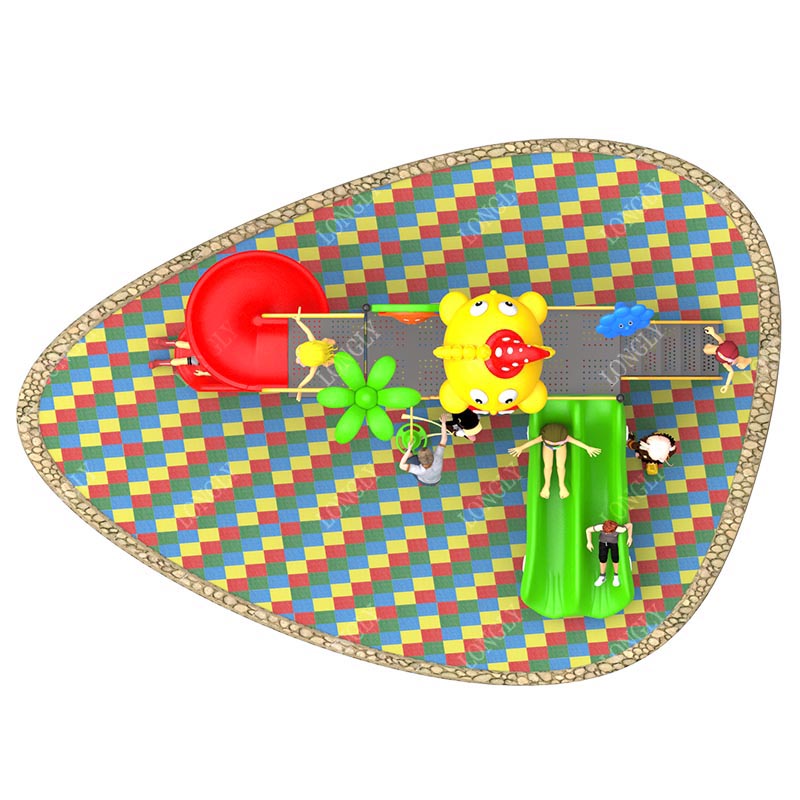 Popular Kids Plastic Slide for - Kids Outdoor Education avaliação e preço