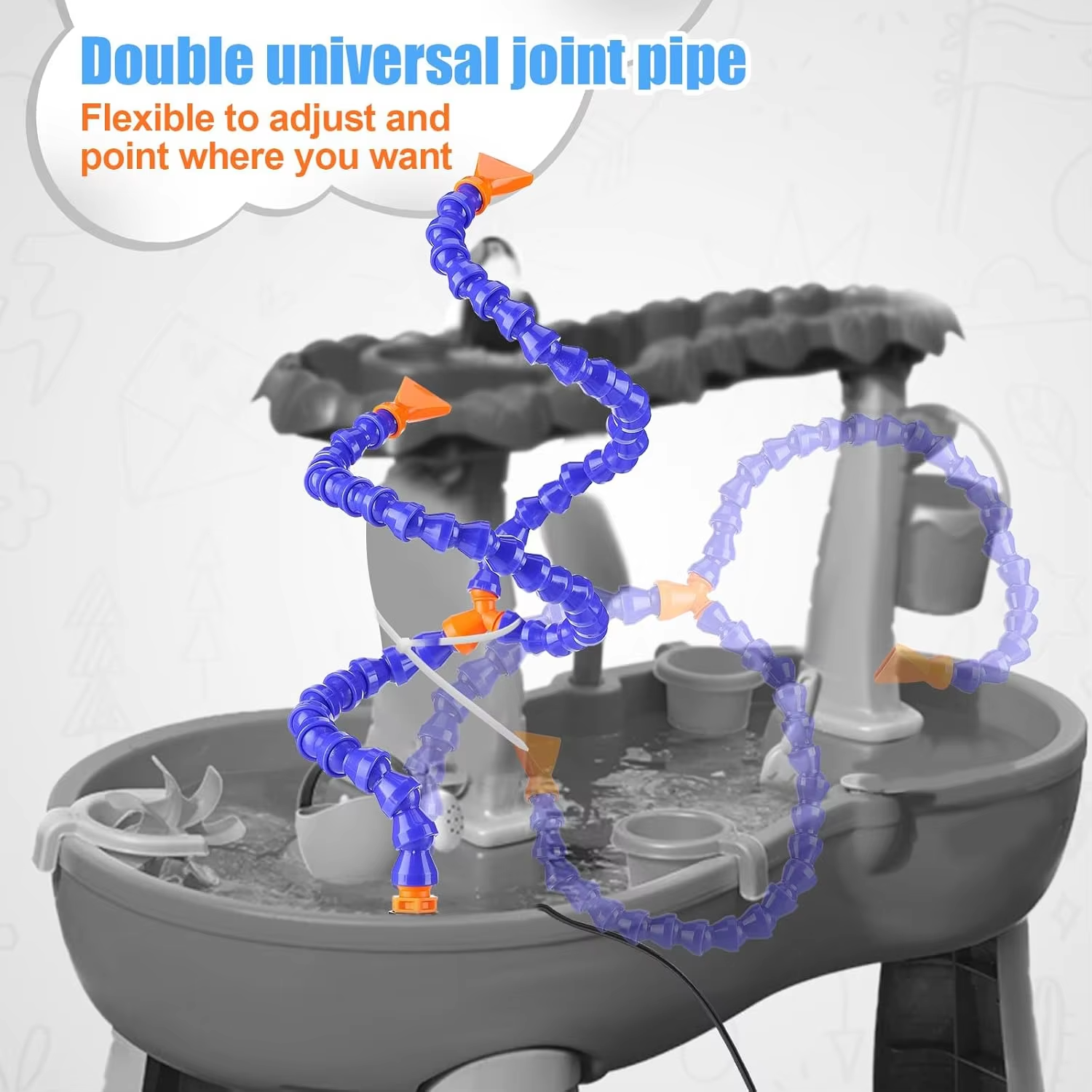 Water Table Pump - Adjustable  - Kids Outdoor Folding Table avaliação e preço