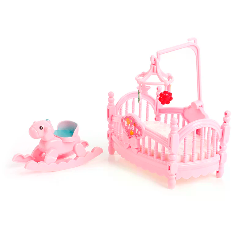 Miniature Crib Wooden Horse Se - Kids Outdoor Folding Table avaliação e preço