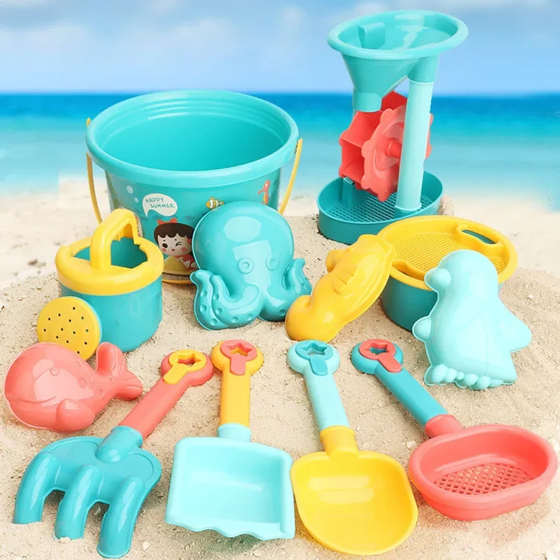 Children Sand Toys 18PCS Summe - Kids Outdoor Water Toys avaliação e preço