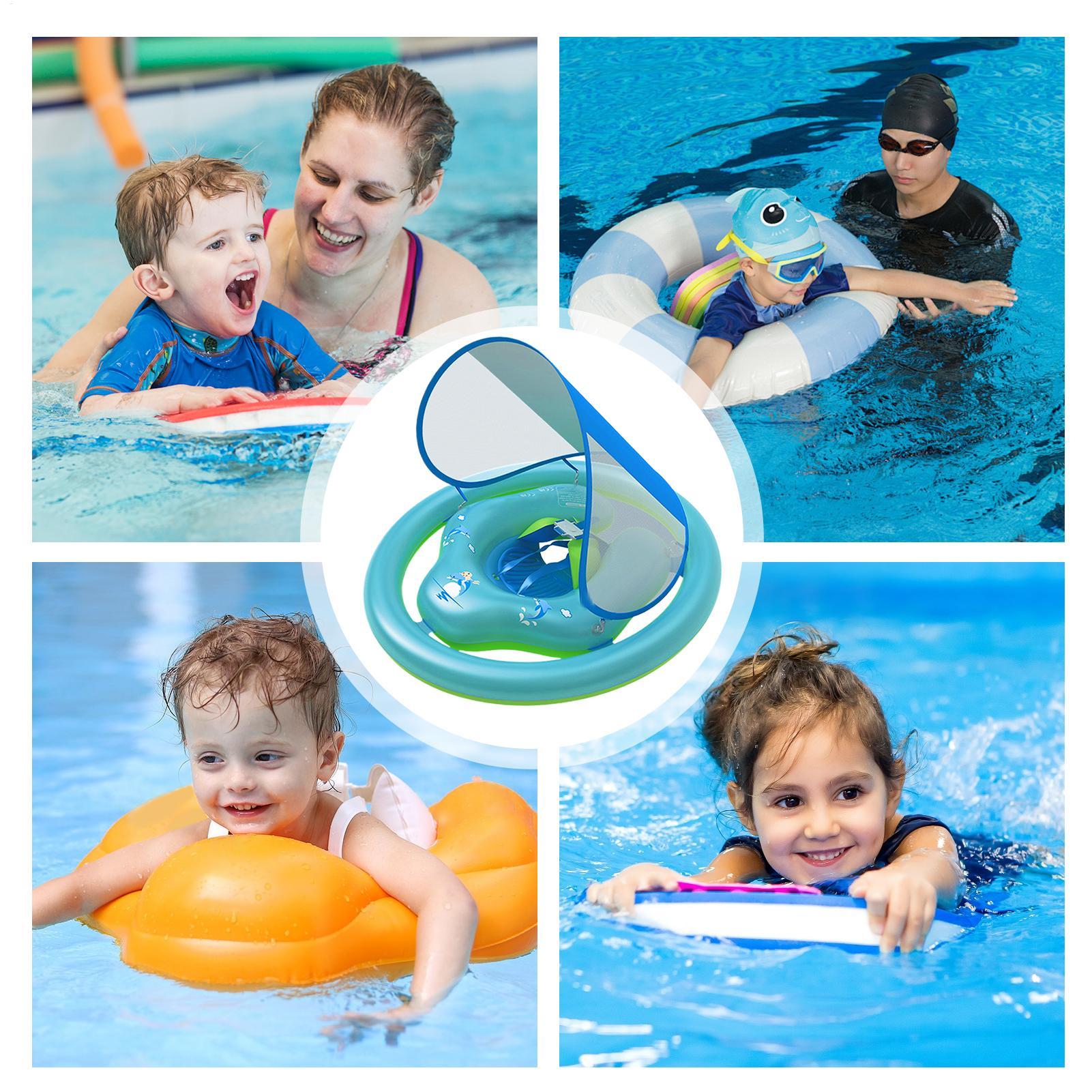 Baby Swimming Float Baby Pool  - Kids Outdoor Water Toys avaliação e preço