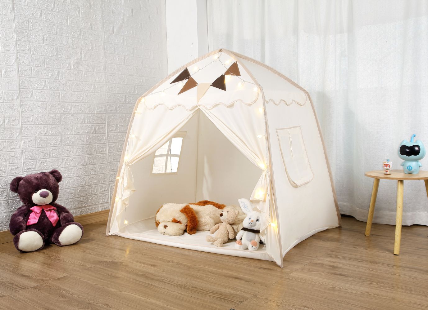 Kids Play Tent for Boys Girls  - Kids Outdoor Wendy House avaliação e preço