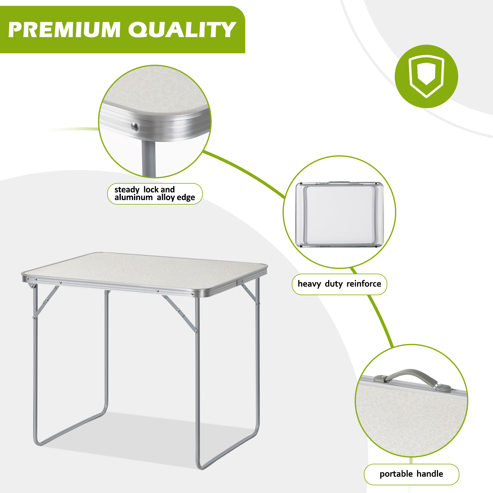 Portable Folding Outdoor Table - Kids Outdoor Folding Table avaliação e preço