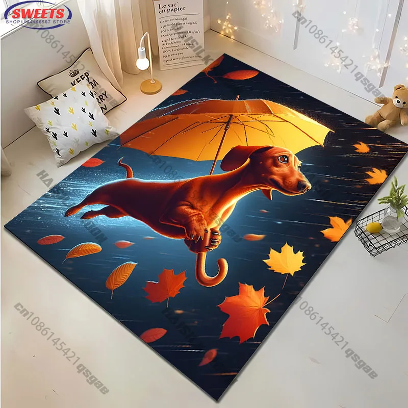 Cute Christmas Gift Funny Dog  - Kids Outdoor Umbrella avaliação e preço