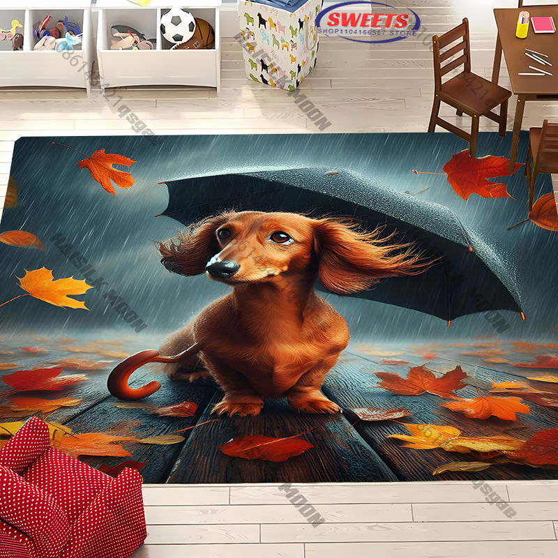 Cute Christmas Gift Funny Dog  - Kids Outdoor Umbrella avaliação e preço