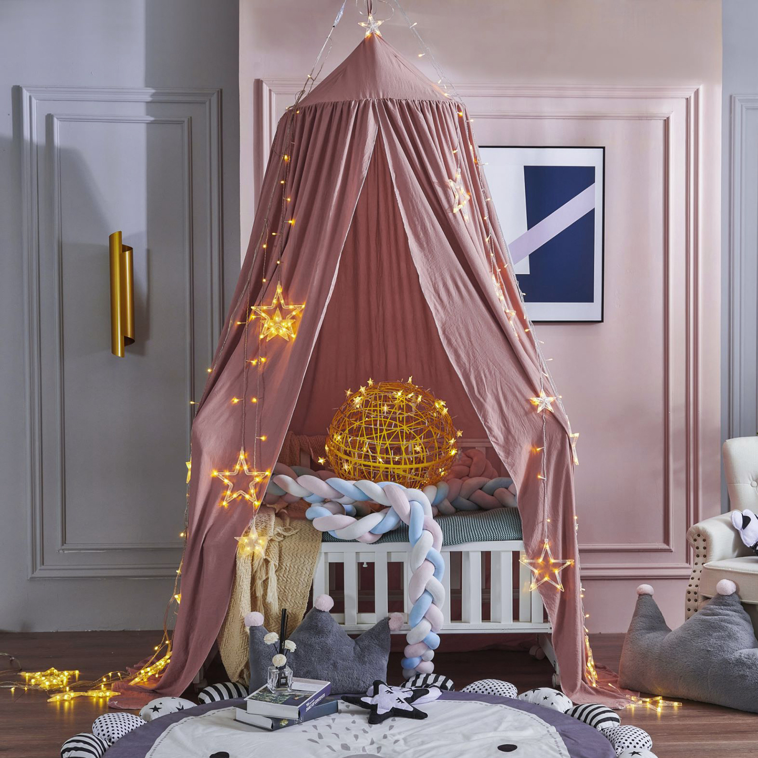 Battilo Kids Bed Mosquito Net  - Kids Outdoor Wendy House avaliação e preço