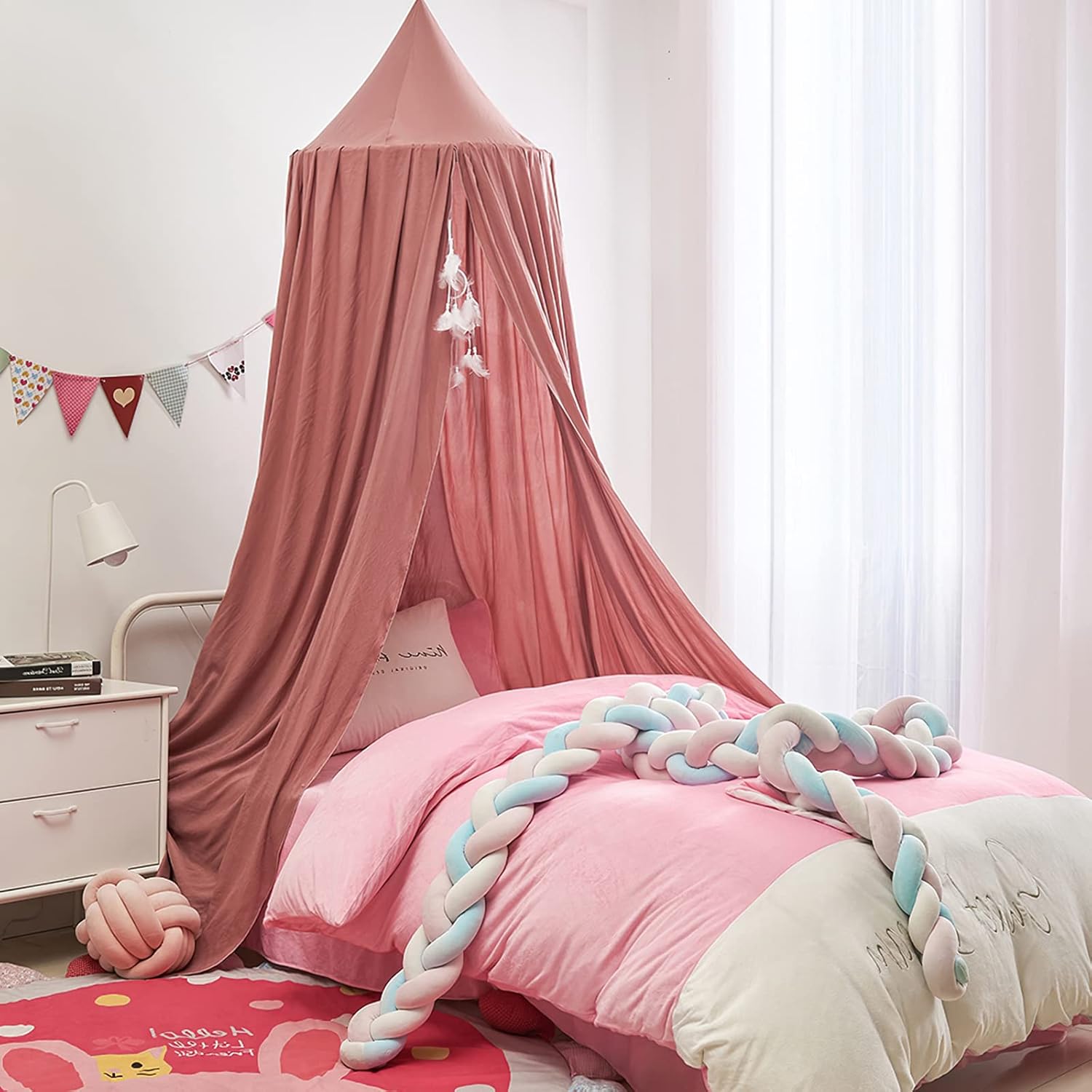 Battilo Kids Bed Mosquito Net  - Kids Outdoor Wendy House avaliação e preço